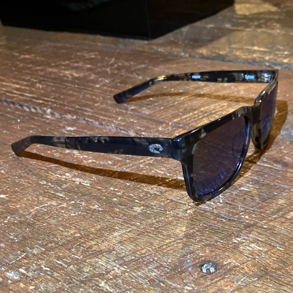 Costa Del Mar Green Mirrored 580g Tybee Shiny Black Kelp Sunglasses